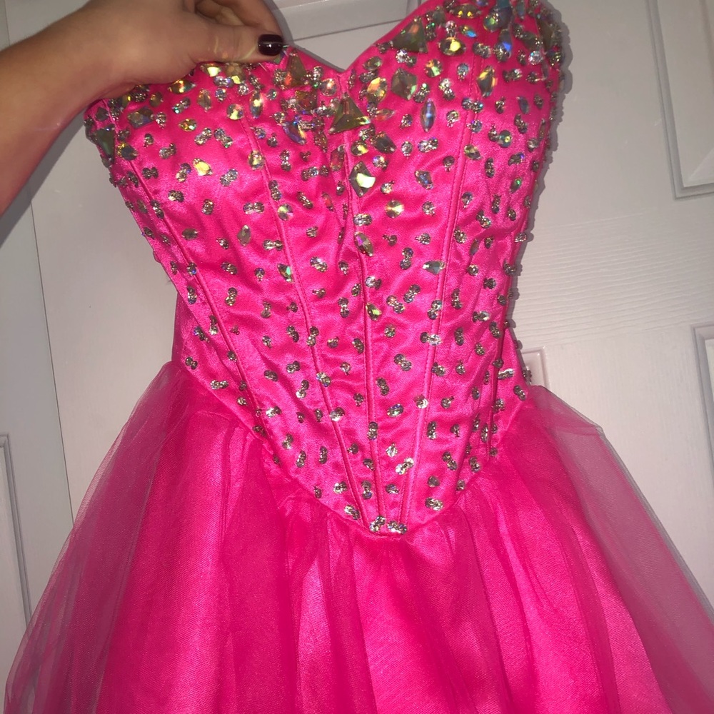 Pink dress